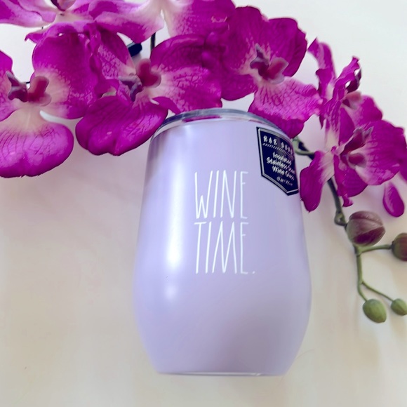 Rae Dunn Other - Rae Dunn Insulated Stainless Steel Wine Glass with lid